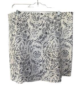 Rip Skirt Hawaii Wrap Skirt Floral Rustica Print Size XL